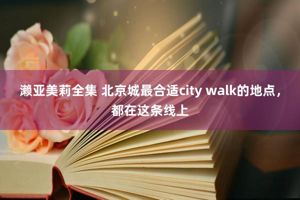 濑亚美莉全集 北京城最合适city walk的地点，都在这条线上