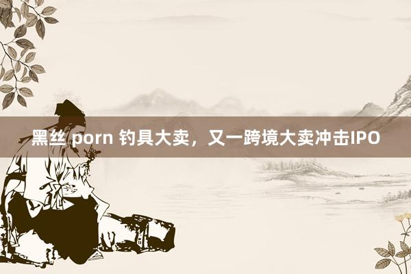 黑丝 porn 钓具大卖，又一跨境大卖冲击IPO